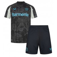 Echipament fotbal Bayer Leverkusen Alejandro Grimaldo #20 Tricou Treilea 2024-25 pentru copii maneca scurta (+ Pantaloni scurti)